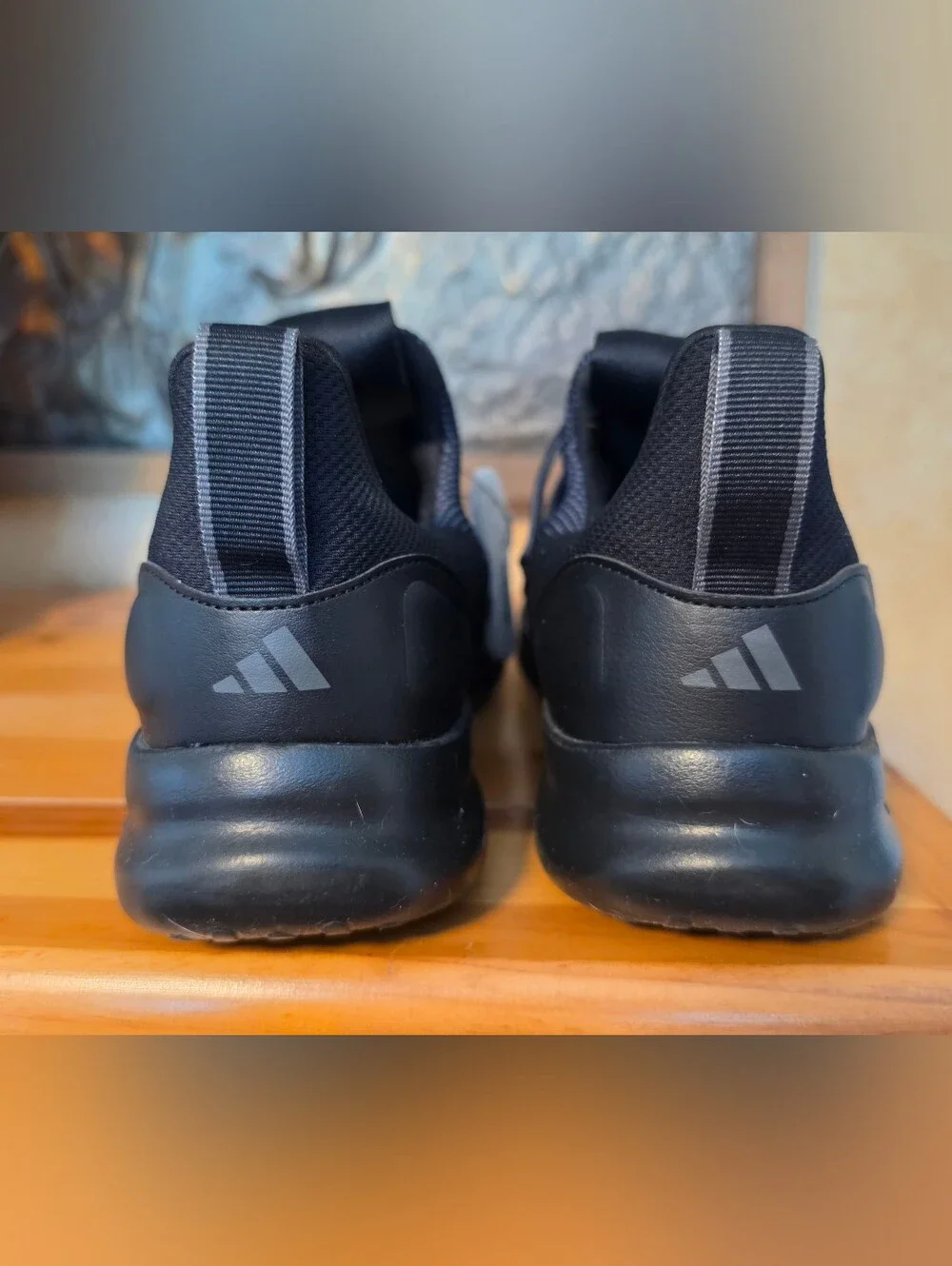 Adidas Black Athletic Cloudfoam Sneaker